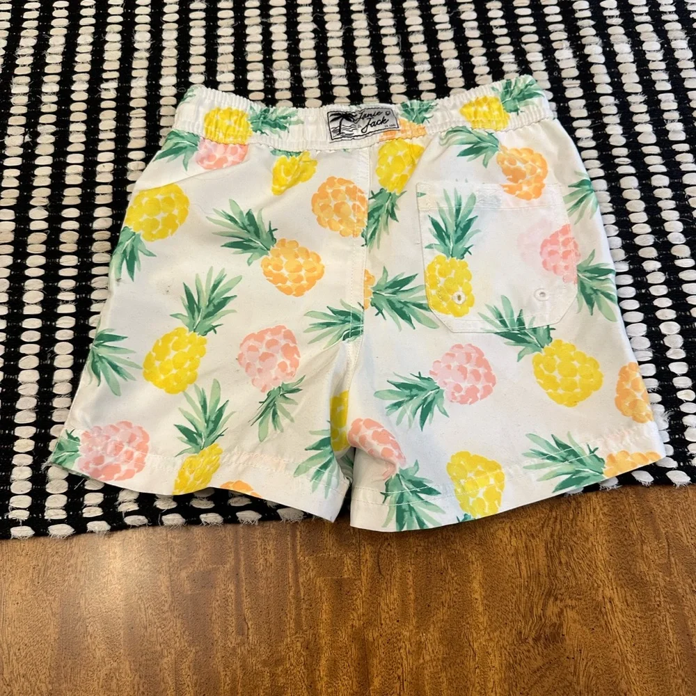 JANIE and JACK RECYCLED PINEAPPLE SWIM TRUNK